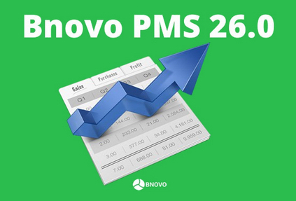 Выпущена новая версия Bnovo PMS 26.0