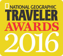 national geographic traveler awards 2016 logo