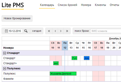 Lite PMS: нововведения в системе