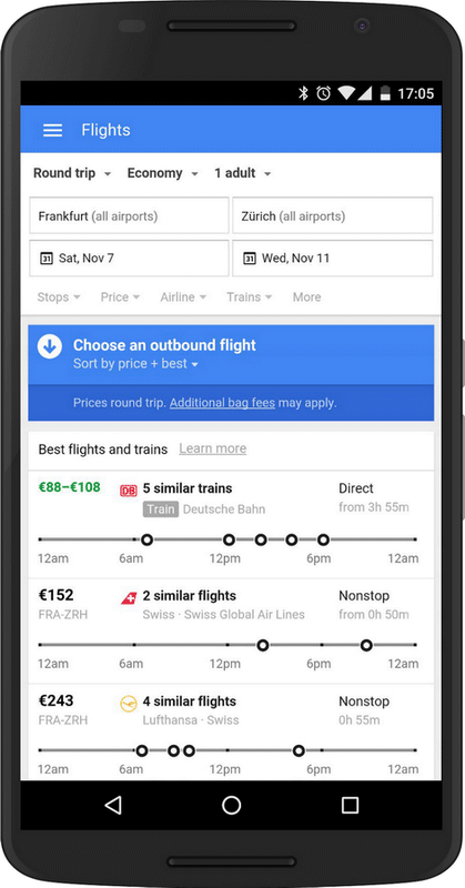 Google flight