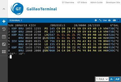 Представлен обновленный интерфейс GalileoTerminal