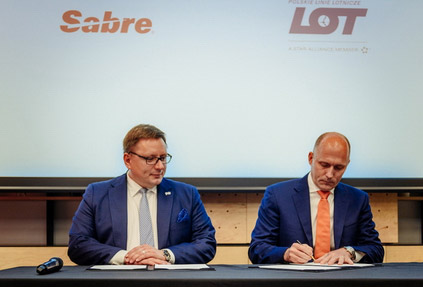 Авиакомпания LOT продолжает успешное стратегическое  партнерство с Sabre